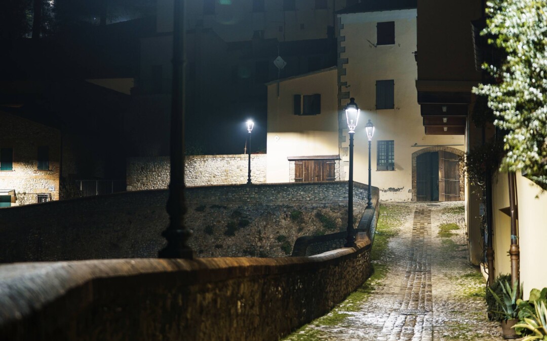 una nuova luce per il borgo di verucchio