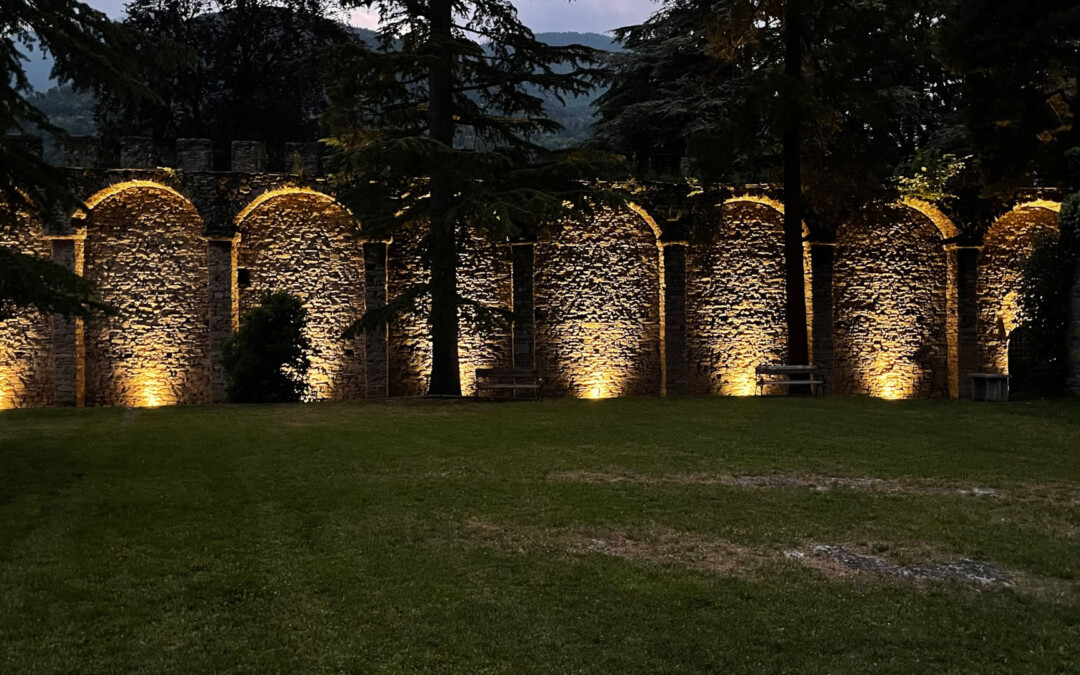 Una nuova luce nel parco Sacro Calvario di Domodossola